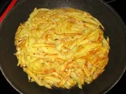 Rezept: Rösti PUR von rohen Kartoffeln Rösti PUR von rohen Kartoffeln - Rezept