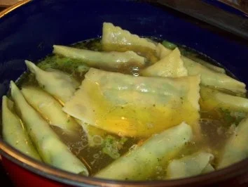 Rezept: Grüne Krapfen nach Omi ' s Art Grüne Krapfen nach Omi ' s Art - Rezept