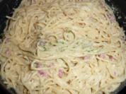 Rezept: Spaghetti Carbonara Spaghetti Carbonara - Rezept