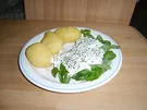 Pellkartoffeln mit Quark - Dip - Rezept