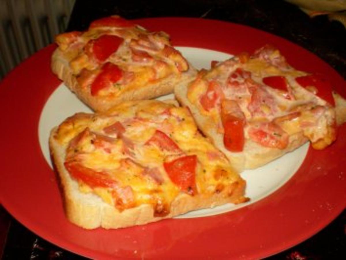 Pizzatoasts - Rezept