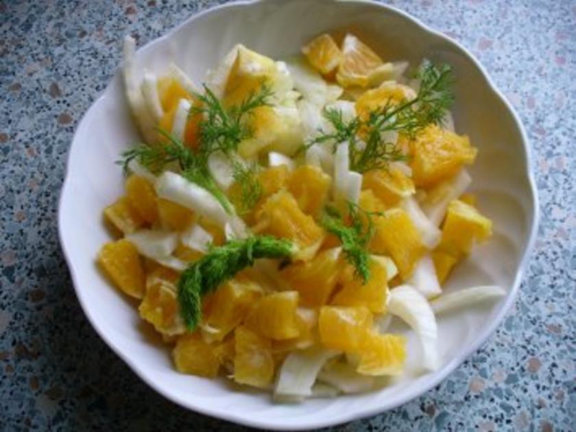 Orangen-Fenchelsalat - Rezept mit Bild - kochbar.de