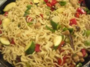 Mie-Nudeln mit Huhn - Rezept