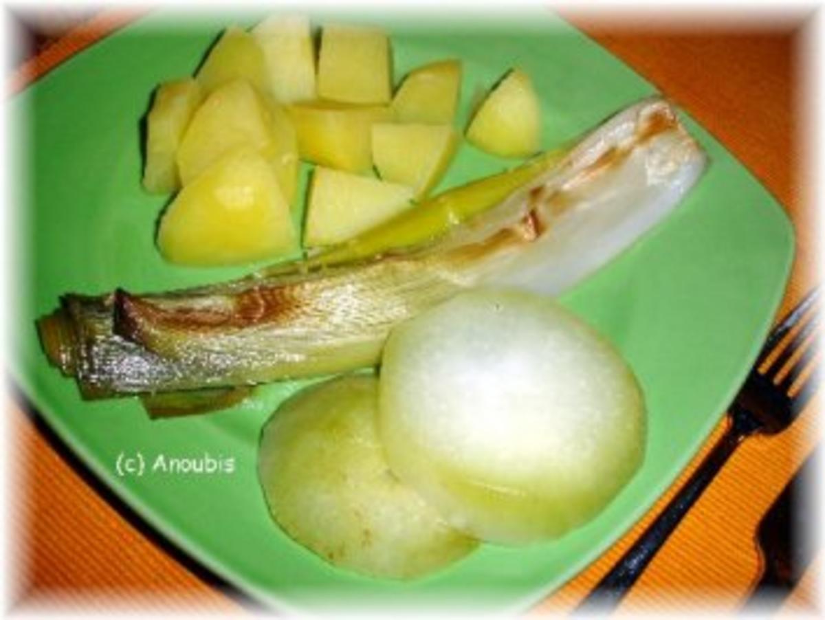 Gemüsebeilage - Porree und Kohlrabi aus dem Bratschlauch - Rezept ...