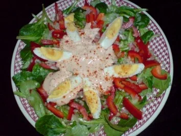 Bunter Salat-Teller - Rezept