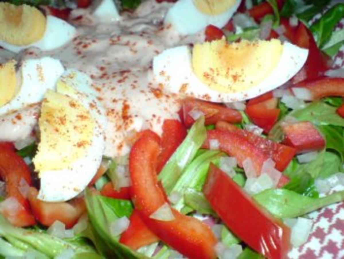 Bunter Salat-Teller - Rezept - Bild Nr. 3