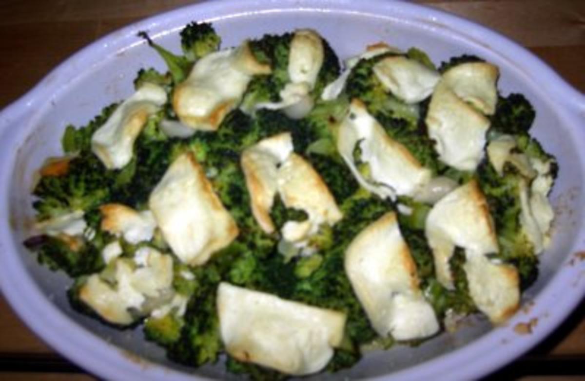 Überbackener Broccoli - Rezept
