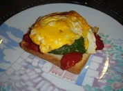 Spinat-Toast - Rezept