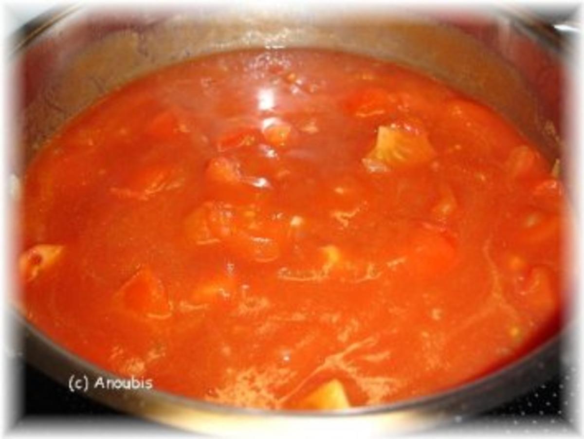 Hauptgericht vegetarisch - Schnelle Tomatensauce - Rezept - Bild Nr. 4