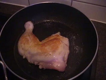 Rezept: Hähnchenschlegel mit Hokkaido-Kürbis Bild Nr. 2 Hähnchenschlegel mit Hokkaido-Kürbis - Rezept - Bild Nr. 2