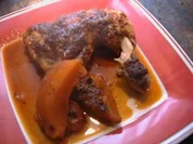 Hähnchenschlegel mit Hokkaido-Kürbis - Rezept