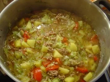 Spitzkohl-Eintopf mit Hackfleisch... - Rezept - Bild Nr. 3