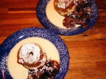 Bratapfel auf Vanillesoße - Rezept - Bild Nr. 2