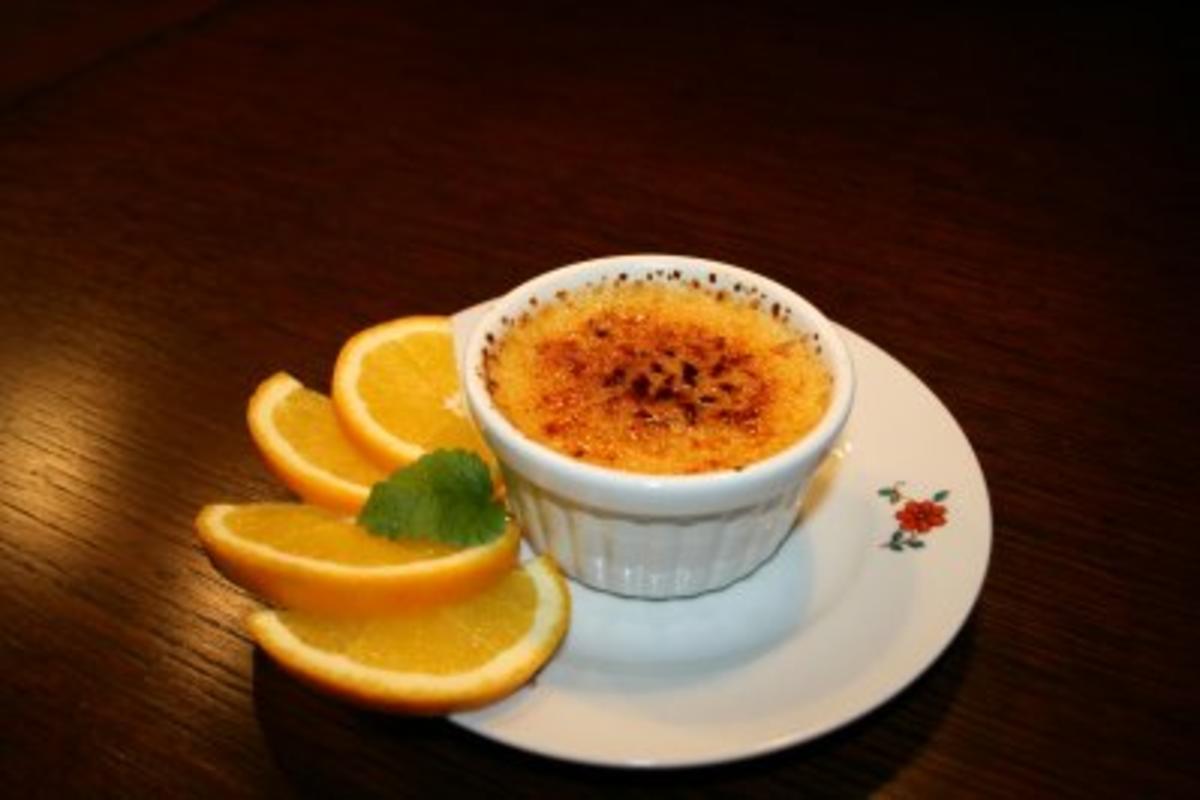 Bilder für Orangen-Crème-brulée - Rezept