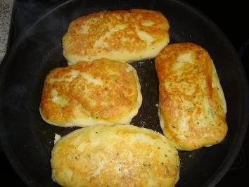 Fischgerichte: Steinbeißerfilet im Kartoffel-Käse-Mantel - Rezept - Bild Nr. 3