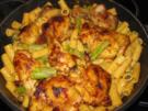 Scharfe Hähnchenpfanne mit Spargelpasta - Rezept