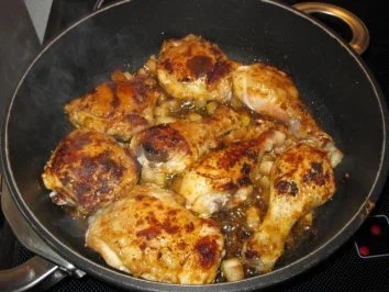 Scharfe Hähnchenpfanne mit Spargelpasta - Rezept - Bild Nr. 4