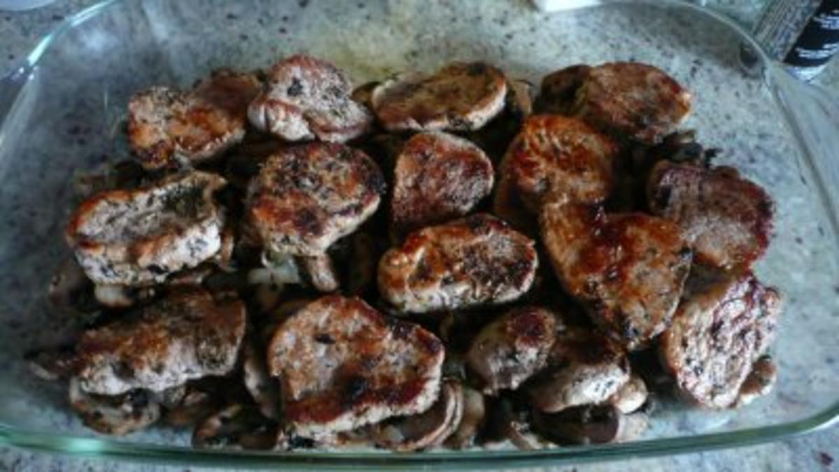 Schweinefilet gratiniert - Rezept - Bild Nr. 4