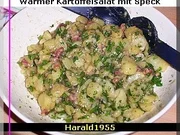 Warmer Kartoffelsalat mit Speck - Rezept
