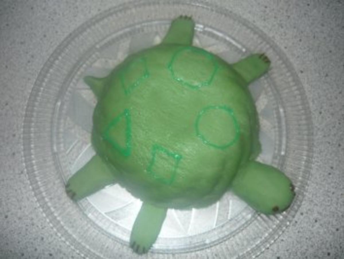 Schildkröten-Kuchen - Rezept - Bild Nr. 2