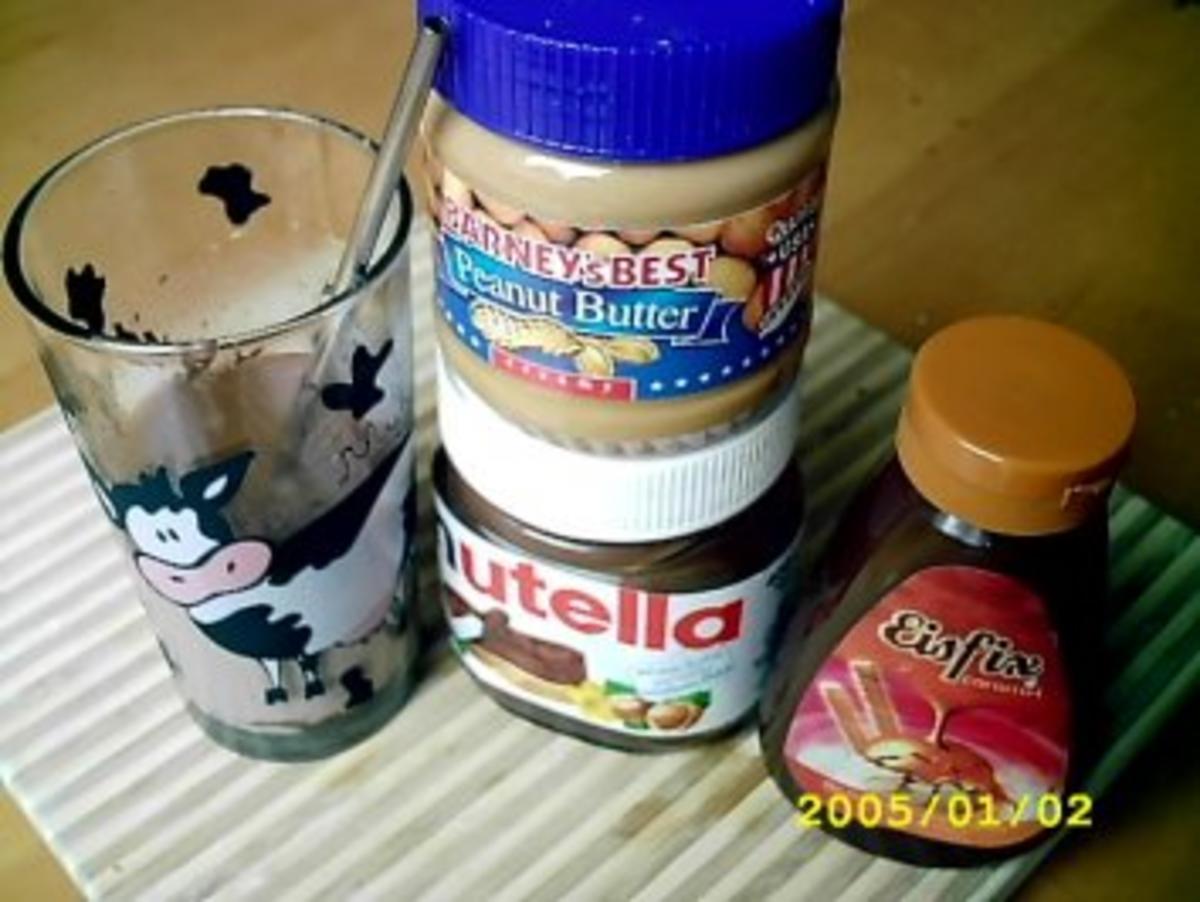 Milchmix "Snickers" - Rezept