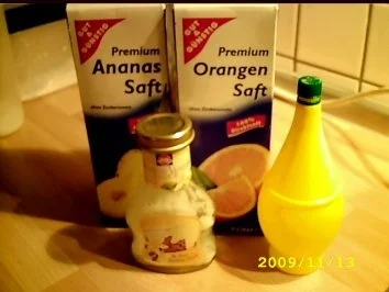 Cocktail: "Orange Vanilla Kiss" - Rezept