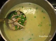 Schwedische Hühnercremesuppe - Rezept