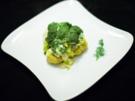 Seeteufel mit Kräuterkruste auf Lauch - Rezept