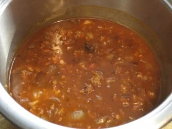 Penne Rigate mit Hackfleisch - Rezept - Bild Nr. 4