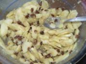 Apfelstrudel mit Vanillesabayon - Rezept