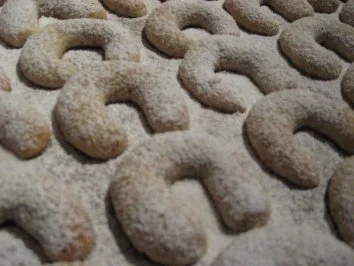 Rezept: Vanillekipferl Vanillekipferl - Rezept