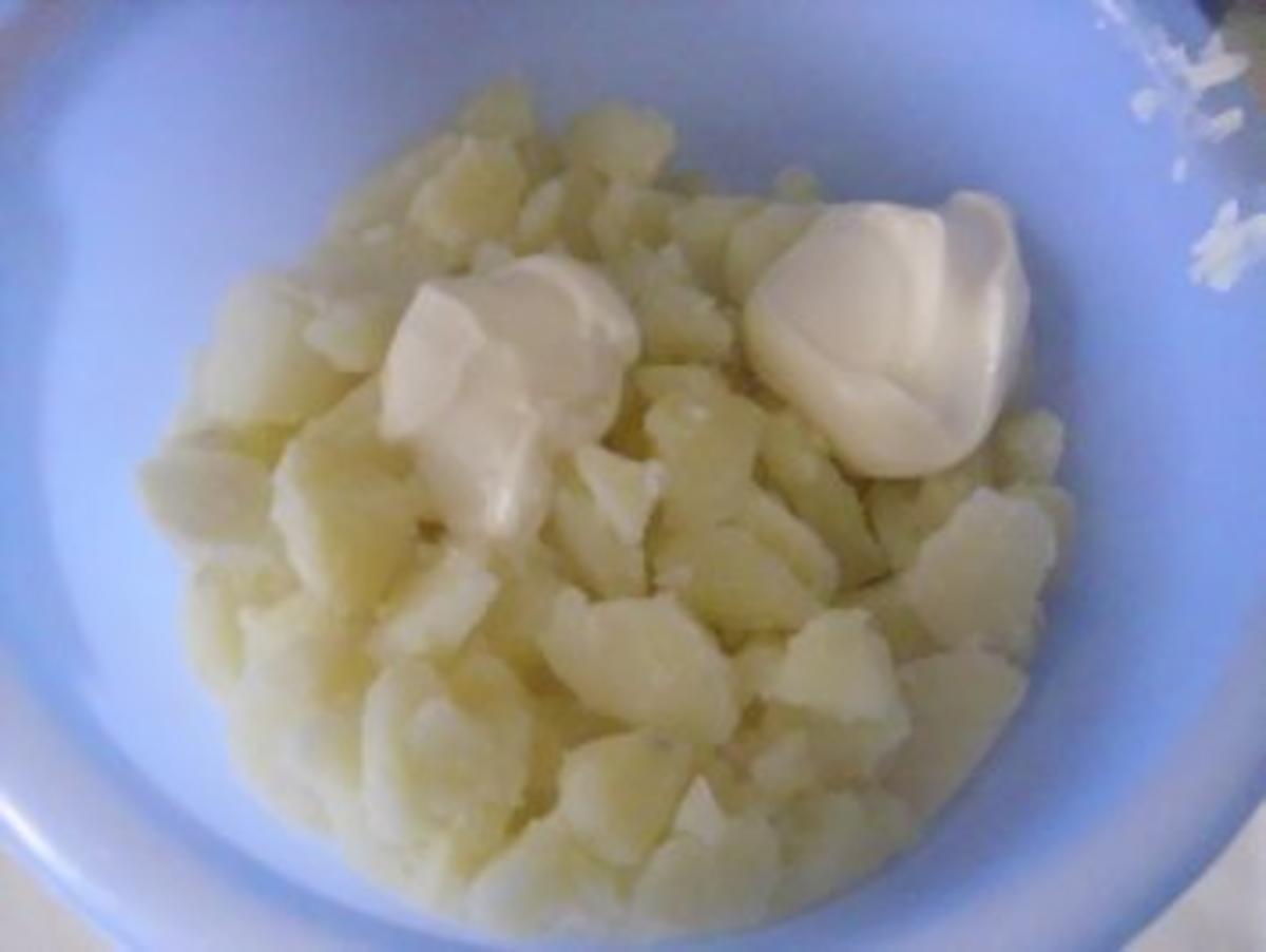 Lachsfilet mit  Kartoffel-Käsekruste - Rezept - Bild Nr. 4