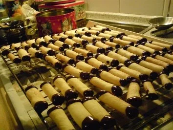 PLÄTZCHEN:  Schokostangen - Rezept - Bild Nr. 6