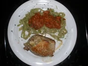 Fleischröllchen mit Pesto - Rezept