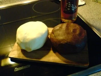 PLÄTZCHEN:  Schwarz-Weiß-Gebäck - Rezept - Bild Nr. 2