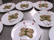Rezept: Lachs im Spinatmantel Lachs im Spinatmantel - Rezept