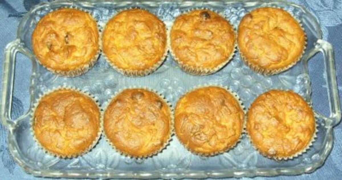 Kleingebäck - Möhren-Amarettini-Muffins - Rezept