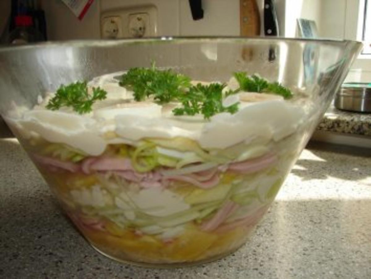 Salate:  Schichtsalat - Rezept - Bild Nr. 2