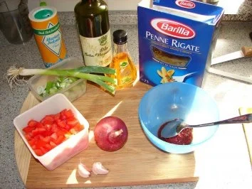 Salate:  Scharfer Nudelsalat - Rezept - Bild Nr. 2