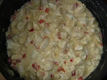 Teigtaschen mit Geflügelfüllung und Schafskäse - Rezept - Bild Nr. 4