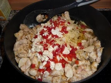 Teigtaschen mit Geflügelfüllung und Schafskäse - Rezept - Bild Nr. 6