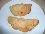 Teigtaschen mit Geflügelfüllung und Schafskäse - Rezept