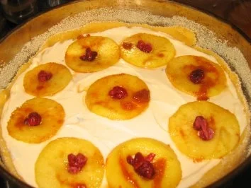 Backwaren: Karamellisierter Apfel-Käsekuchen! - Rezept - Bild Nr. 3