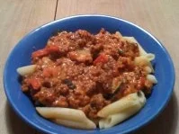 Rezept: Nudeln mit gesundem Hackfleisch Nudeln mit gesundem Hackfleisch - Rezept