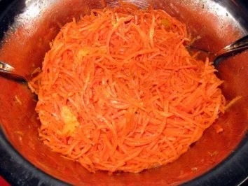 Rezept: fruchtiger Möhrensalat fruchtiger Möhrensalat - Rezept