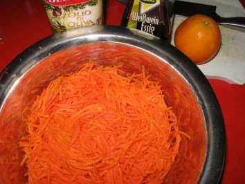 Rezept: fruchtiger Möhrensalat Bild Nr. 6 fruchtiger Möhrensalat - Rezept - Bild Nr. 6