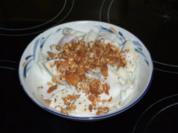 Apfel-Joghurt Snack (kalorienarm) - Rezept