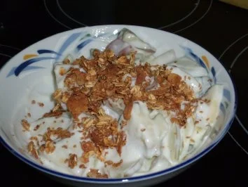 Apfel-Joghurt Snack (kalorienarm) - Rezept - Bild Nr. 2