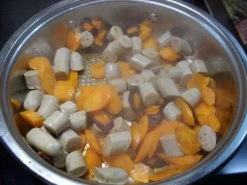 Bunte Würstchenpfanne - Rezept - Bild Nr. 3