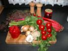 Mangold nach mediterraner Art - Rezept